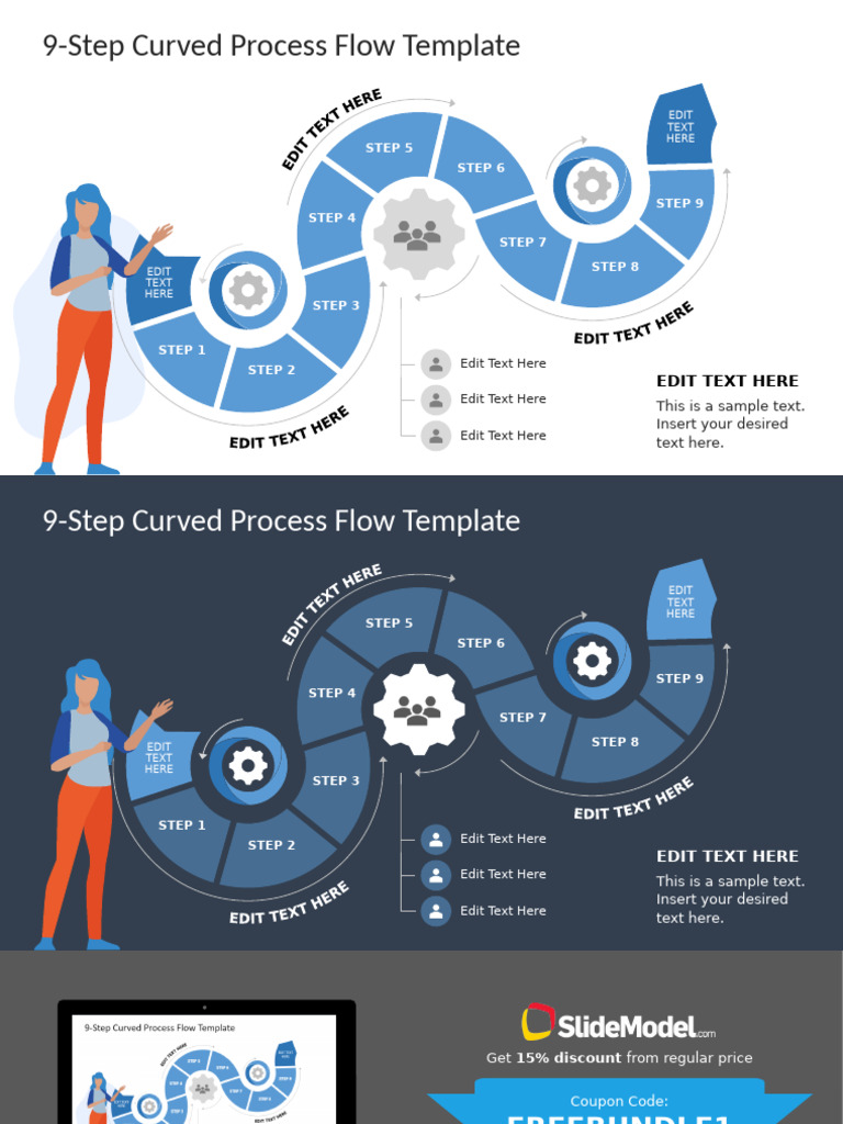 Curved Process Flow Template | PDF