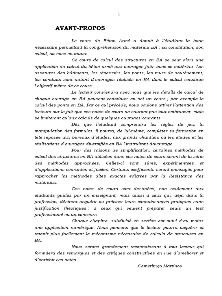 Charge admissible sur dalle béton 25 cm PDF Béton armé Béton — free download