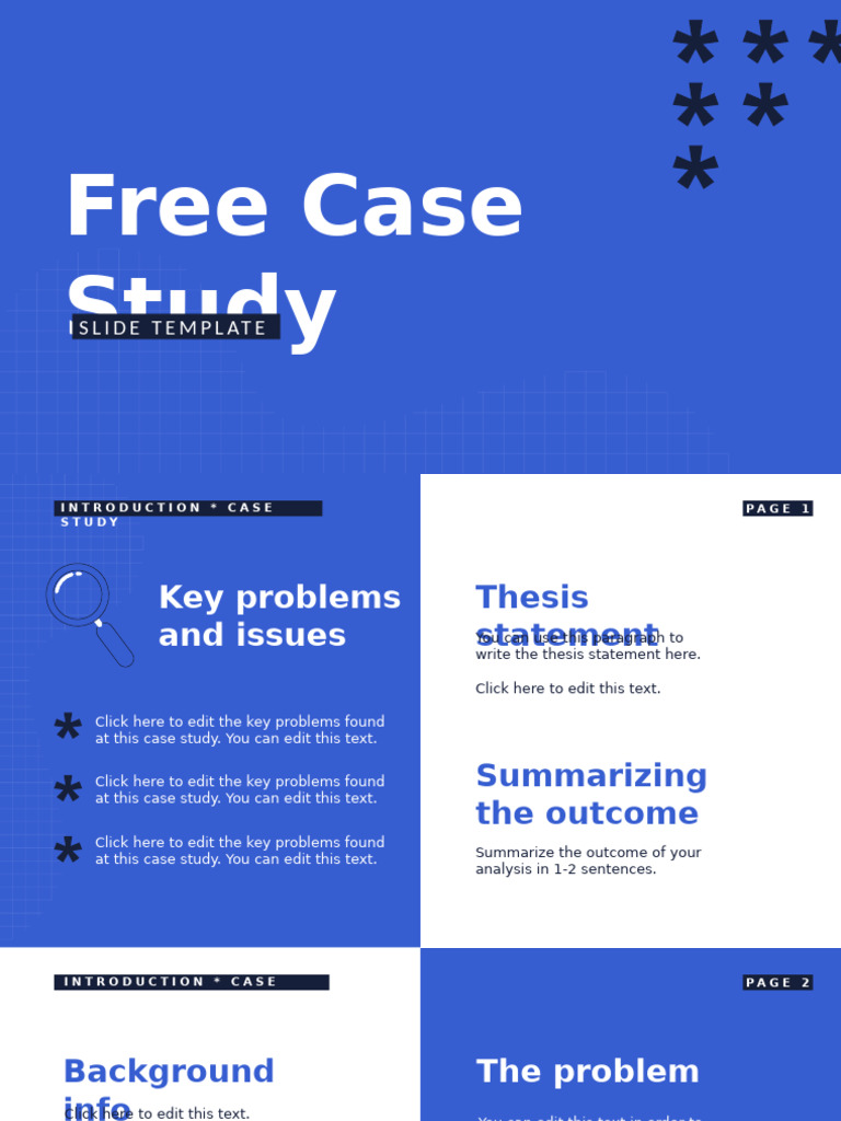 FF0388 01 Case Study Slide Template 16x9 1 | PDF
