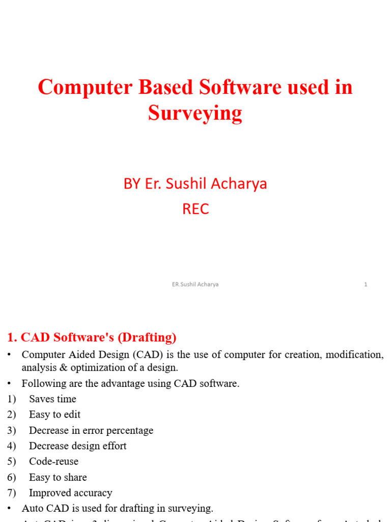 Computer Software by Er - Sushil Acharya | PDF | Geographic Information ...