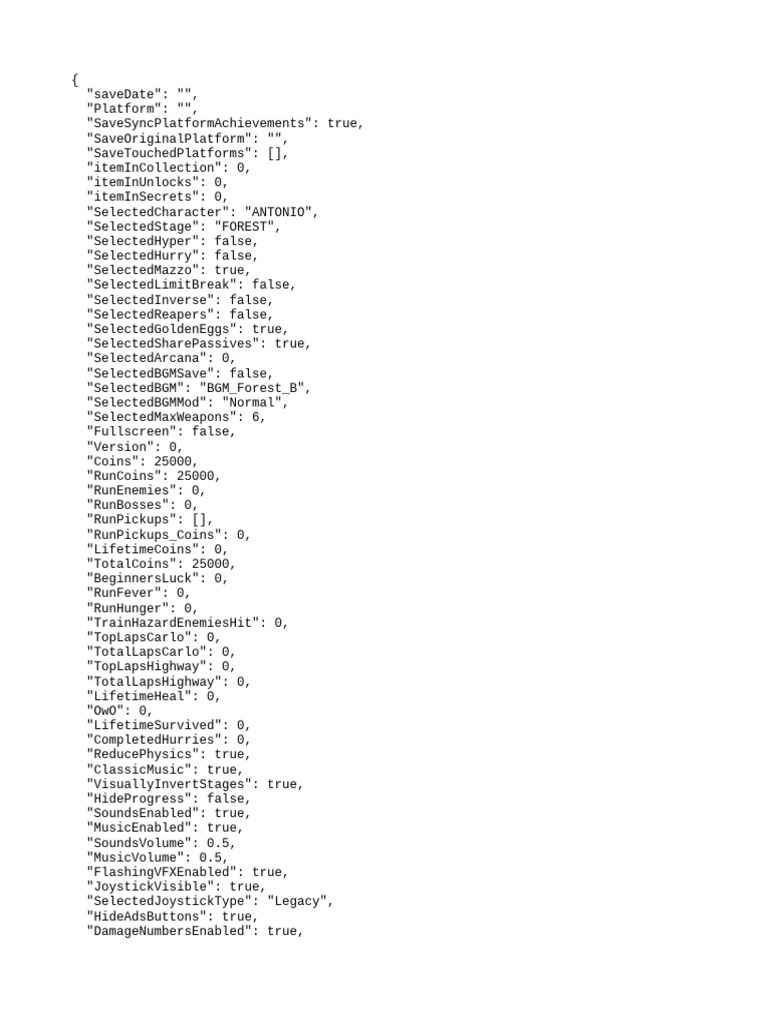 SaveData Sav | PDF