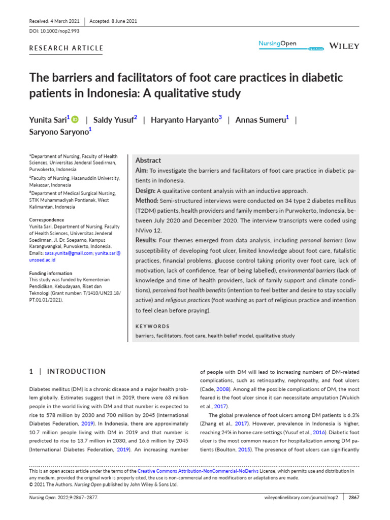 The Barriers and Facilitators | PDF