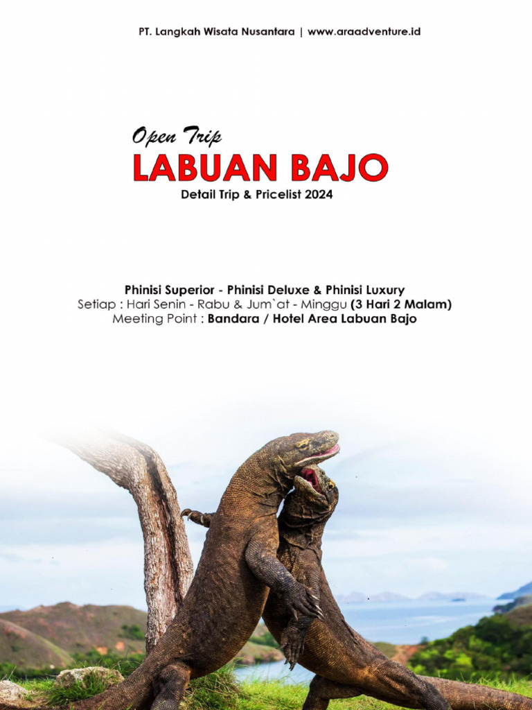 Labuan Bajo 2024 | PDF