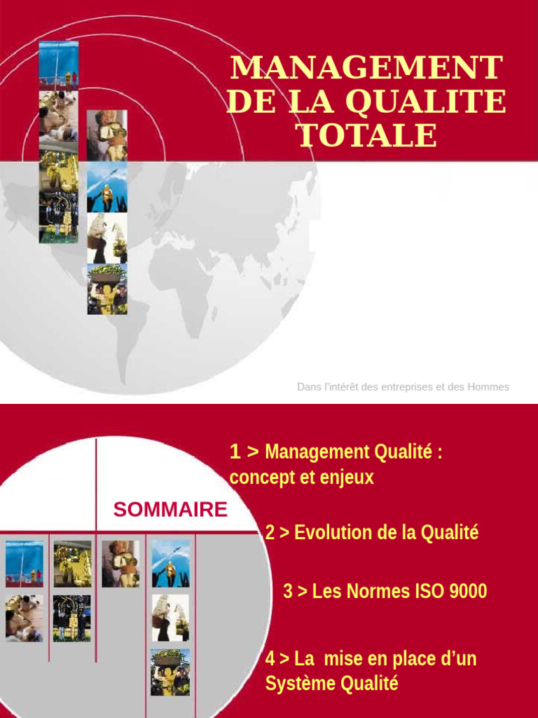 Sensibilisation Management de La Qualité | PDF | Management de la ...