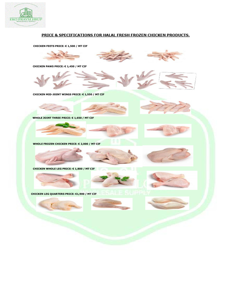 Eko Praym - Frozen Chicken | PDF | Bill Of Lading