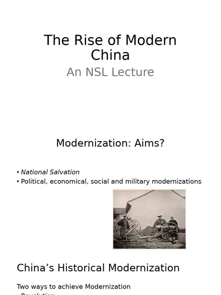 THE RISE OF MODERN CHINA visual data 3