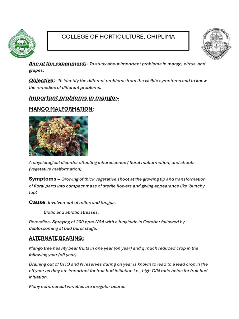 Fs 123 Assignment | PDF | Fruit | Fertilizer