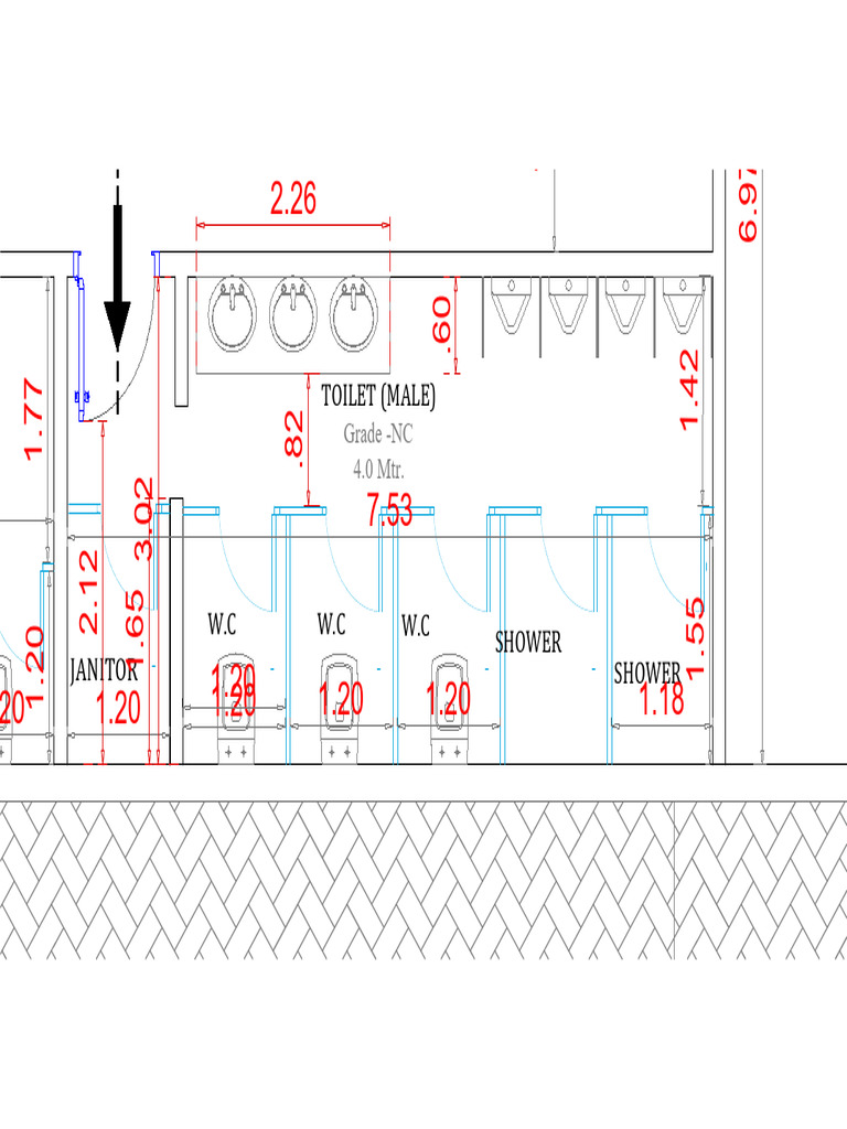 Toiler Area Men Modified | PDF