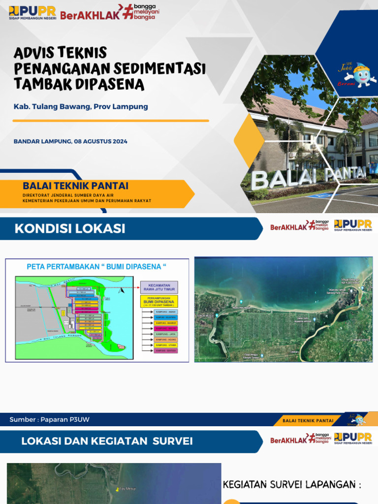 ADVIS TEKNIS PENanganan Sedimentasi - Ok | PDF