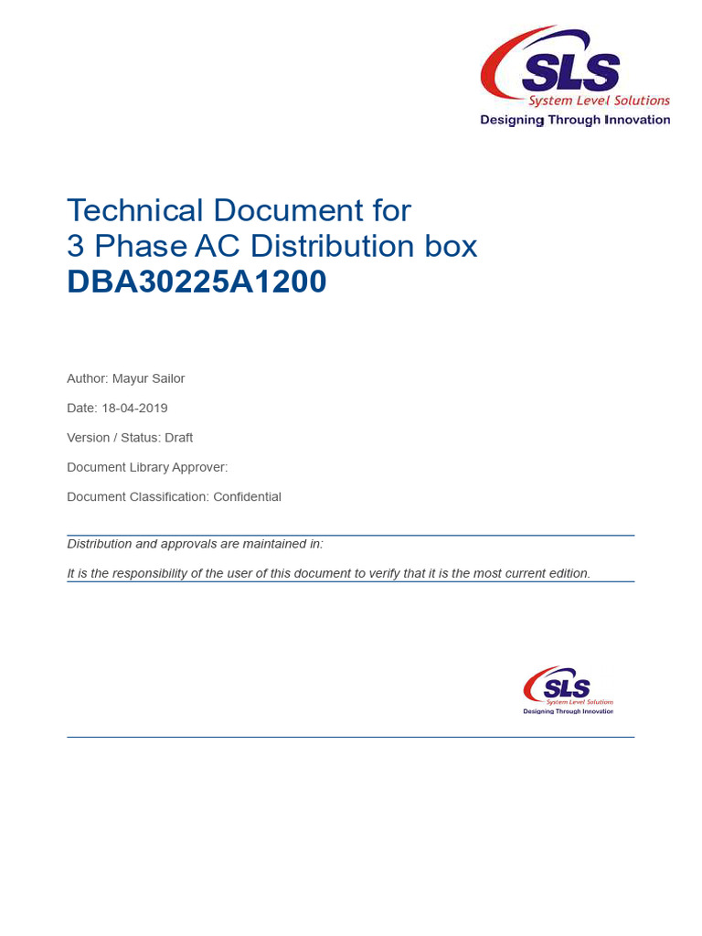 Three Phase ACDB | PDF | Power Inverter | Amplifier