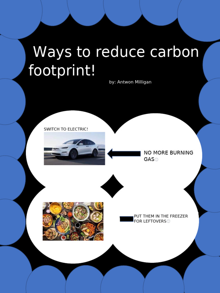 Reduce Your Carbon Footprint Tips | PDF