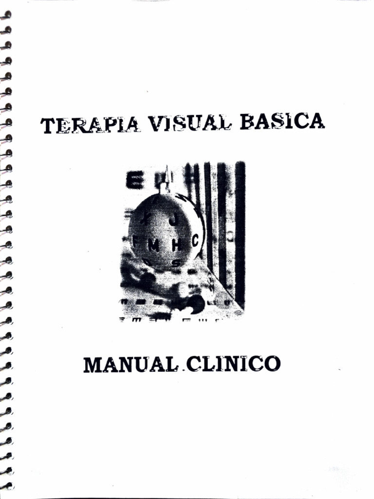 Terapia Visual Basica. Manual Clínico. | PDF