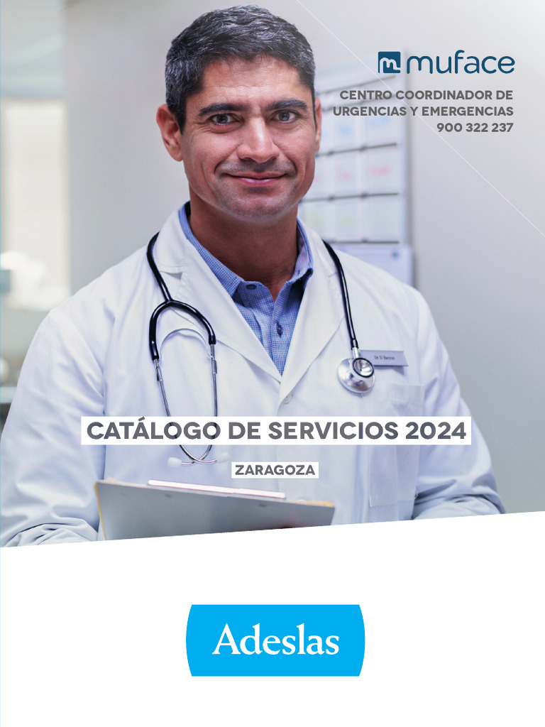 Zaragoza - Catálogo de Servicios - MUFACE | PDF | Hospital | Cirugía Oral y  Maxilofacial
