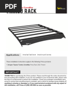Thule Caprock Crossbar Kit - Hill View Awnings
