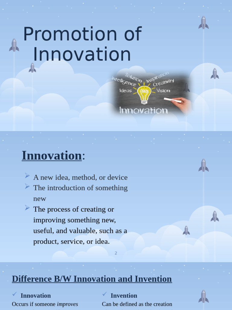 Understanding Innovation Types and Benefits | PDF | Innovation | Knowledge