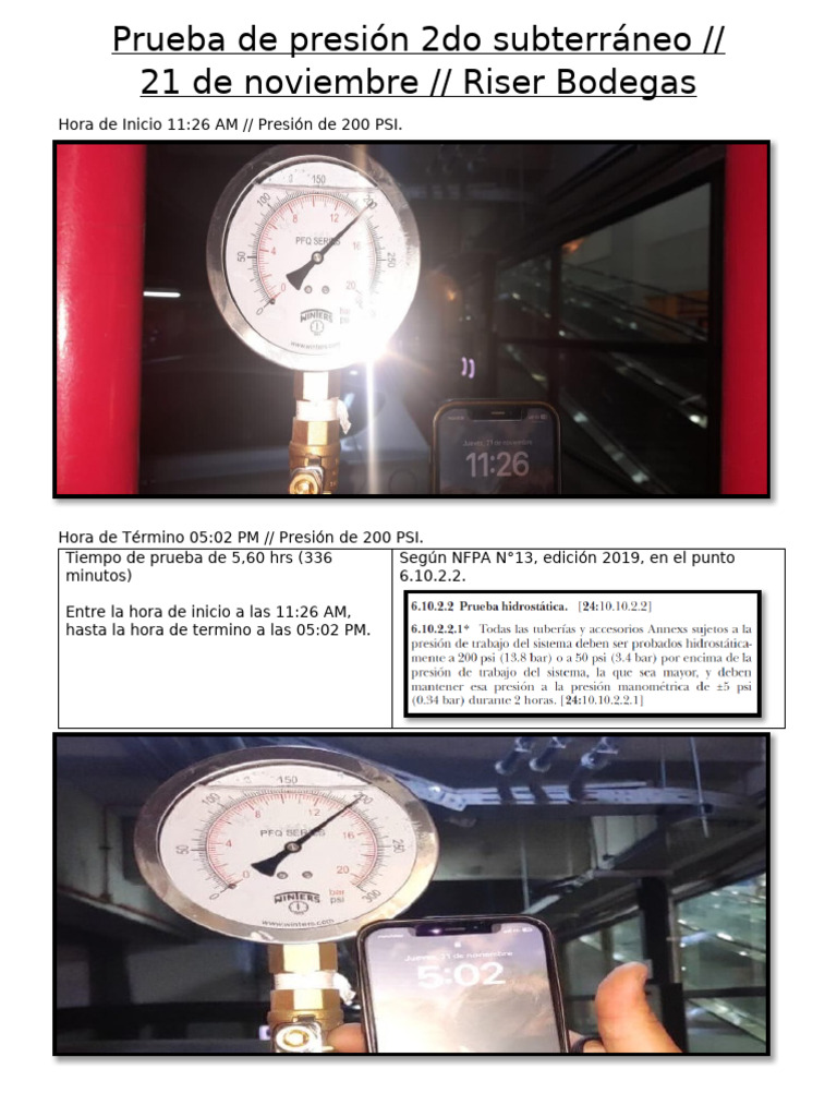PDP 2do Subterraneo Riser Bodegas 21-11-2024 | PDF