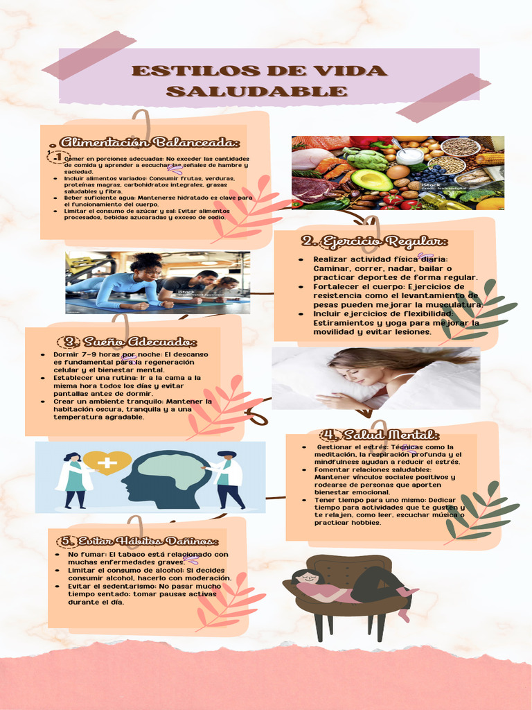 Estilos de Vida Saludable | PDF