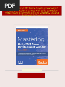 Full download Mastering Unity 2017 Game Development with C Create professional games with solid gameplay features and professional grade workflow Second Edition Alan Thorn pdf docx