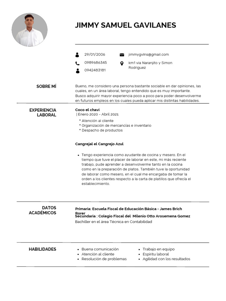 Curriculim-Jimmy G.M | PDF