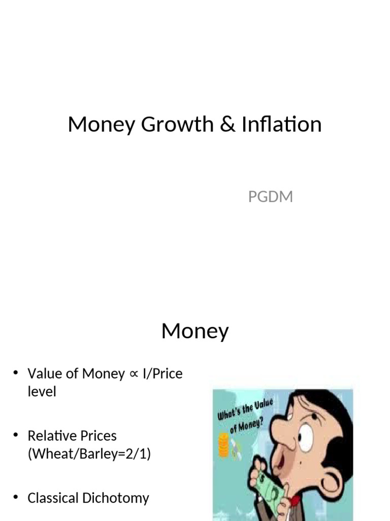 Money Growth & Inflation | PDF