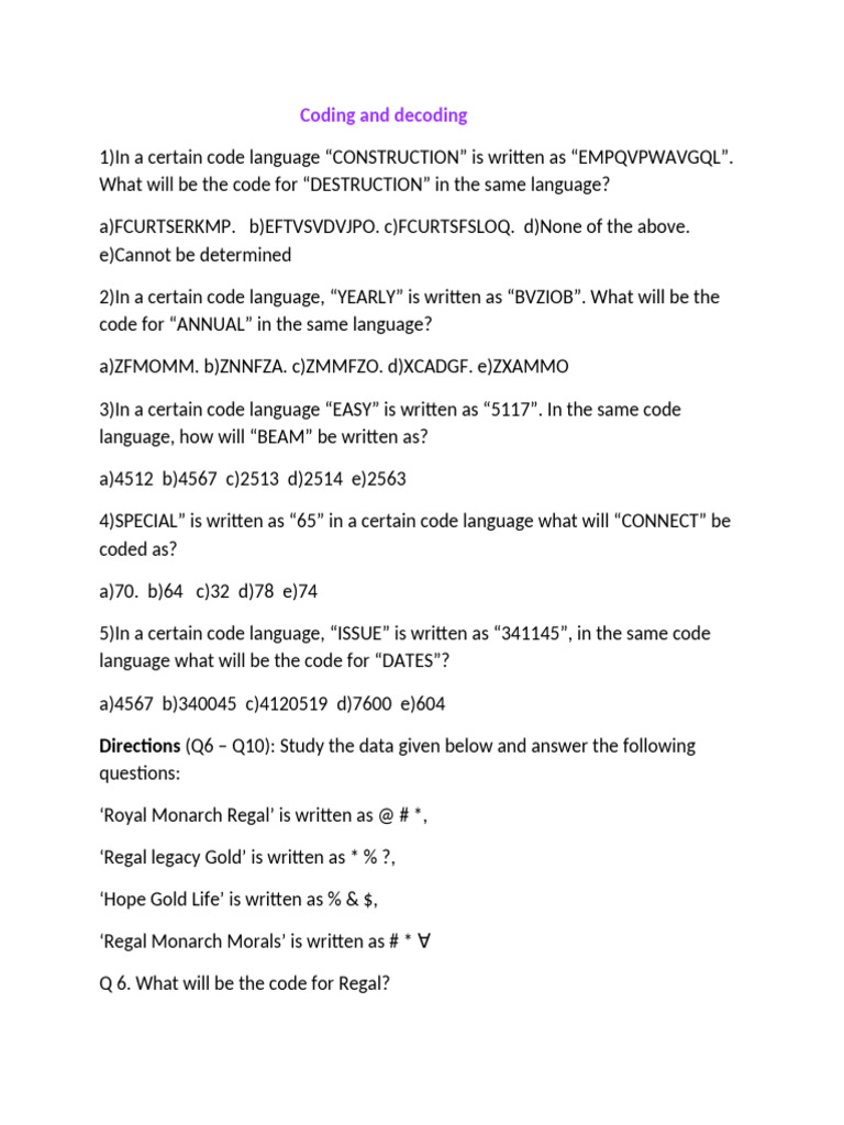 Coding and decoding q b pdf astronomy outer space