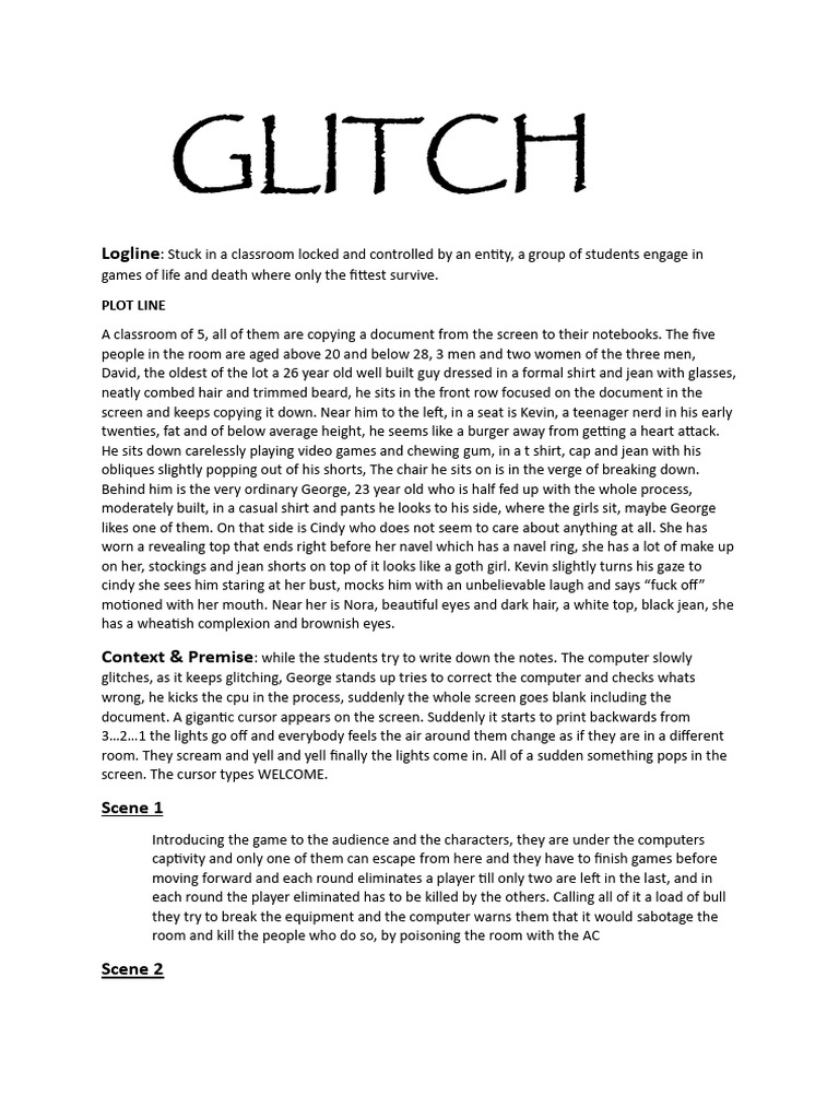 Glitch. | PDF