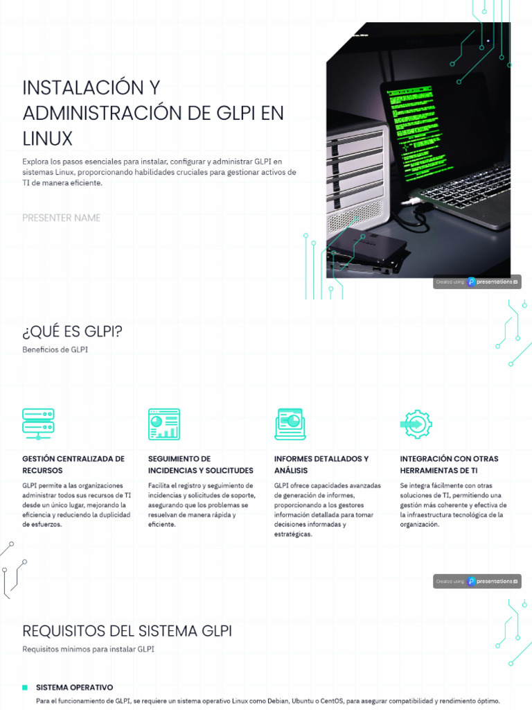 GLPI Instalacion y Administracion en Linux | PDF