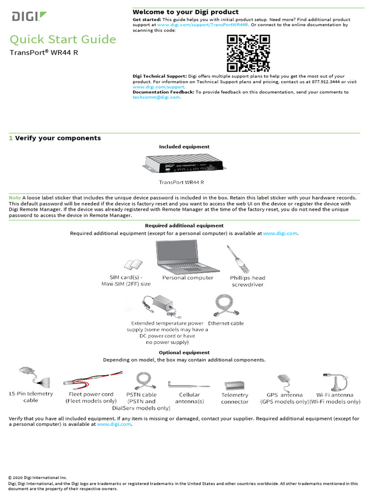 WR44R QuickStartGuide | PDF | Electrical Connector | Wi Fi