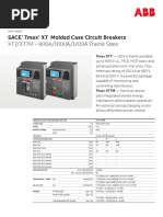 XT6 MCCB TMA Trip Unit Specifications | PDF | Power (Physics) | Power ...