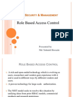 Role Based Access Control