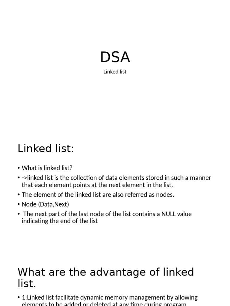 Dsa in C | PDF