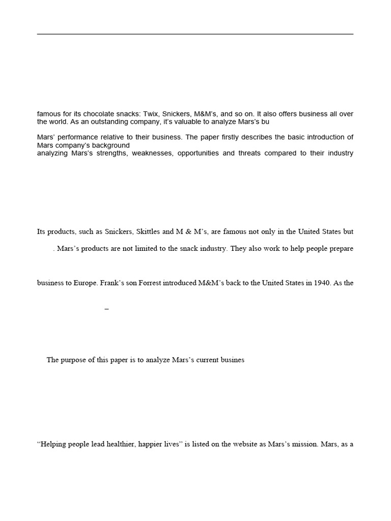 mars-business-analysis-pdf-chocolate-brand
