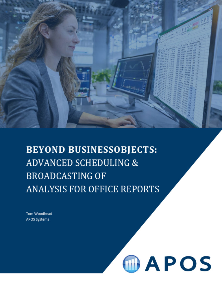 AfO Report Broadcasting with APOS Cloud | PDF | Microsoft Excel | Cloud ...