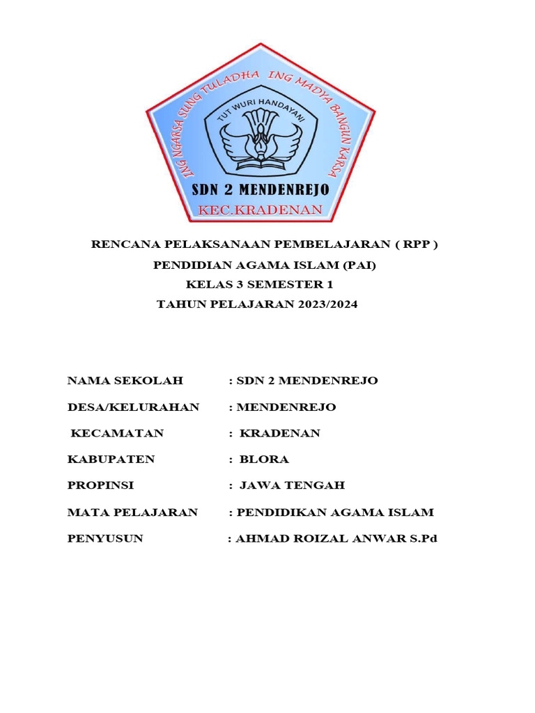 RPP PAI Kelas 3: Nabi Muhammad dan Surat An-Nasr | PDF