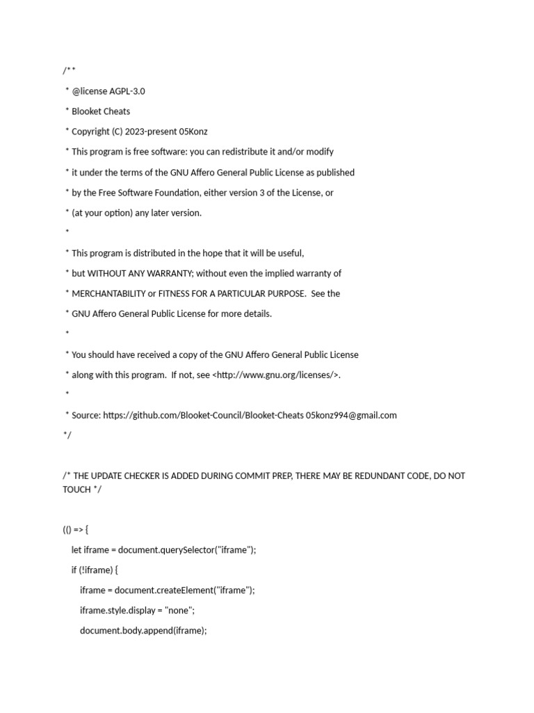 Blook Modmenuupdated | PDF | Free Software | Software