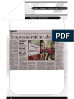 O tempo - Empresas retêm talentos - 060212