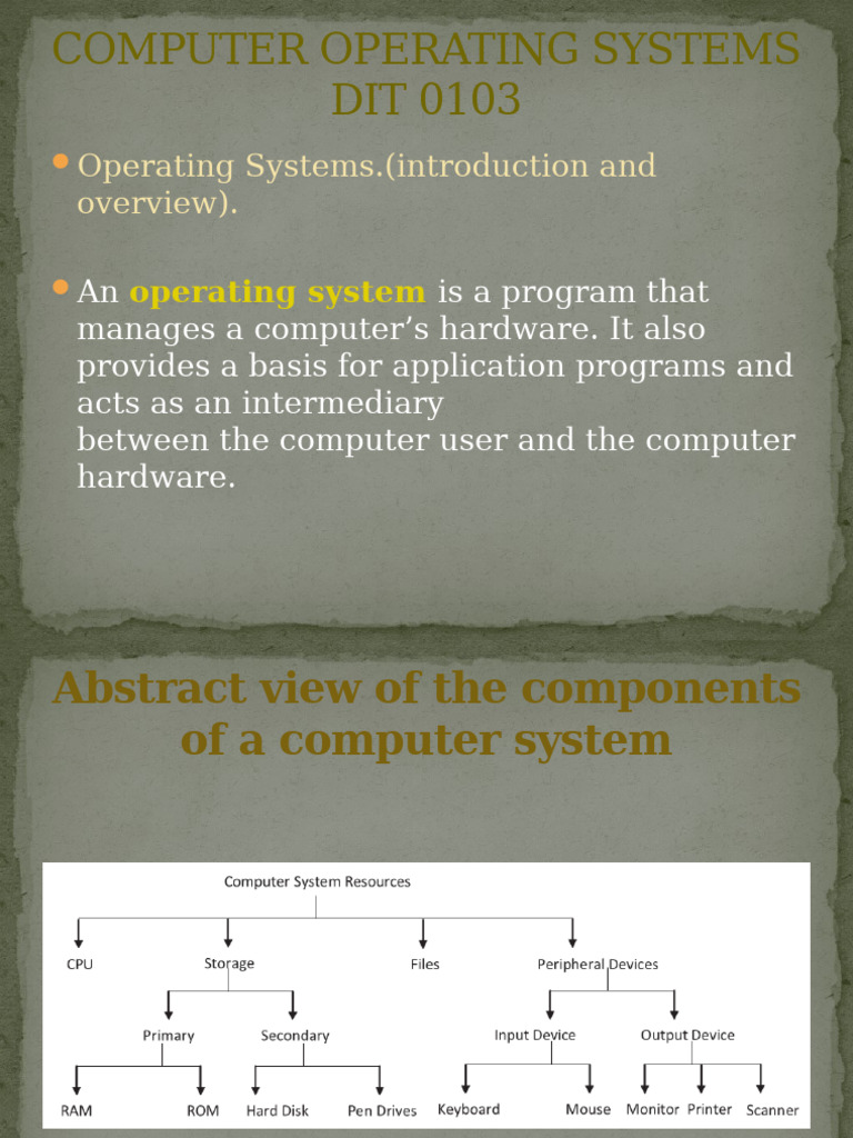 Types of Operating Systems | PDF | Kernel (Operating System ...