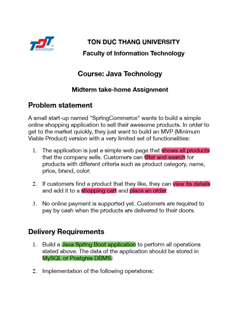 Mid Term | PDF