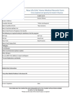 Medical Records Form Student App Feb 2.12