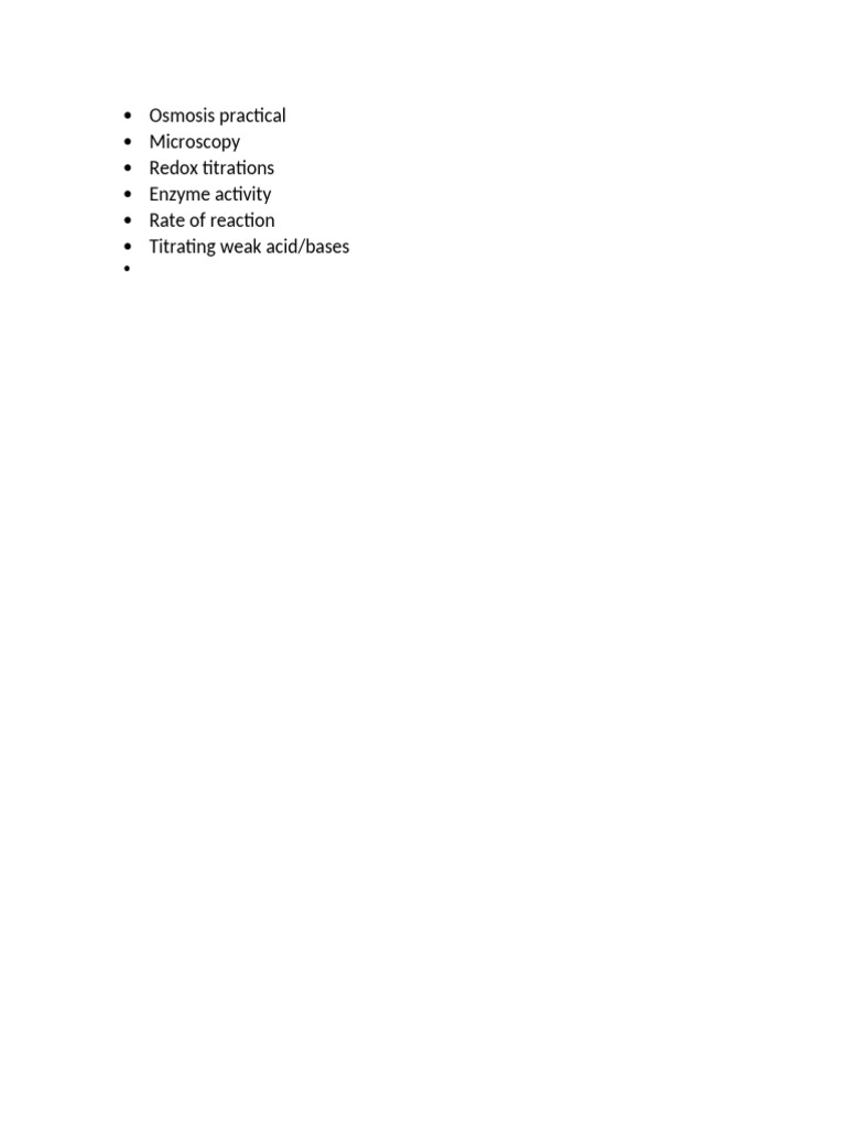 Osmosis Practical Pdf