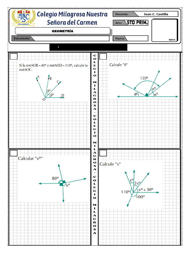 Ejercicios Adicionales de Geometria | PDF