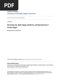Becoming Isis_ Myth Magic Medicine and Reproduction in Ancient