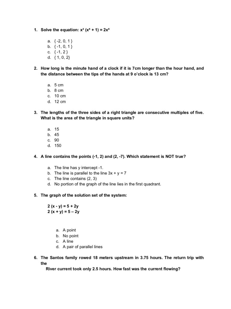 Gmat Math 例題 | Gmat Sample Questions – PTXWD