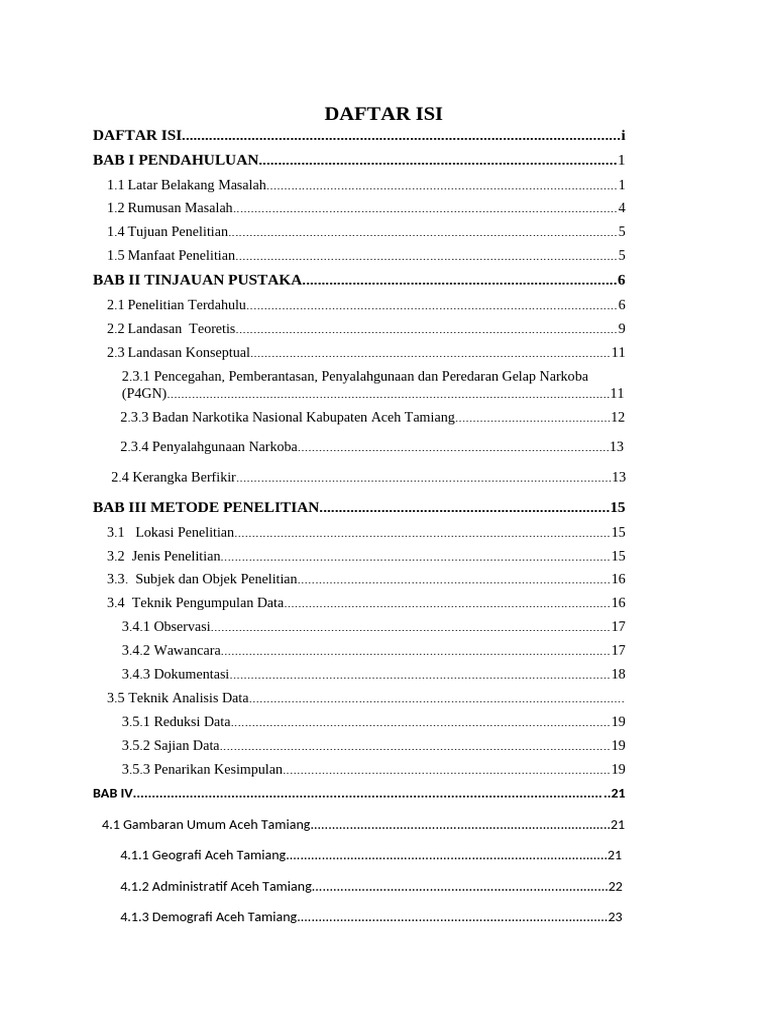 DAFTAR ISI | PDF