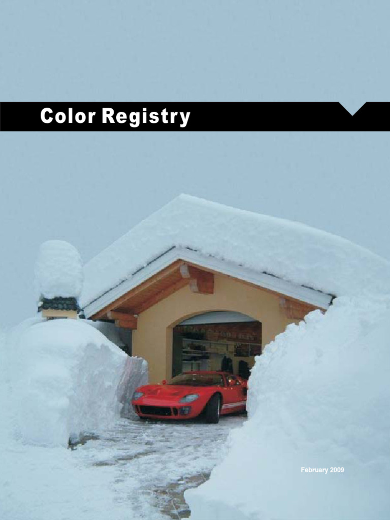Paint Codes gt40 | PDF | Color | Car
