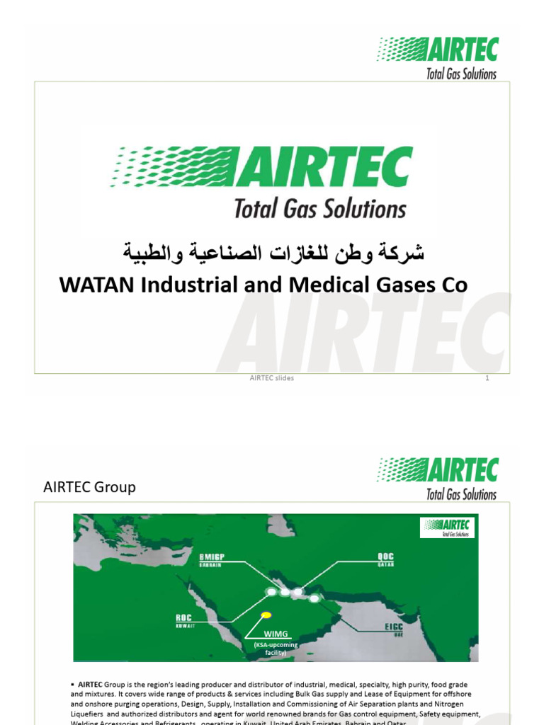 Airtec Group: Industrial Gas Solutions | PDF | Argon | Materials