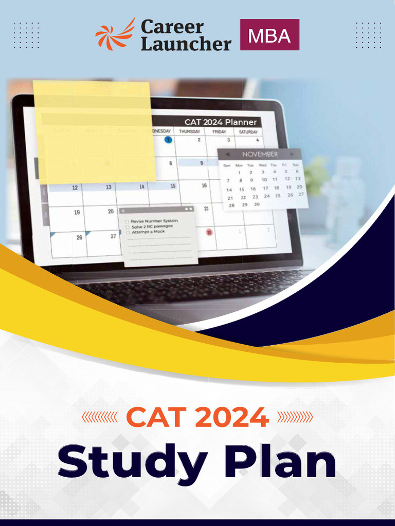 CAT 2024: Comprehensive Study Plan | PDF | Reading Comprehension ...