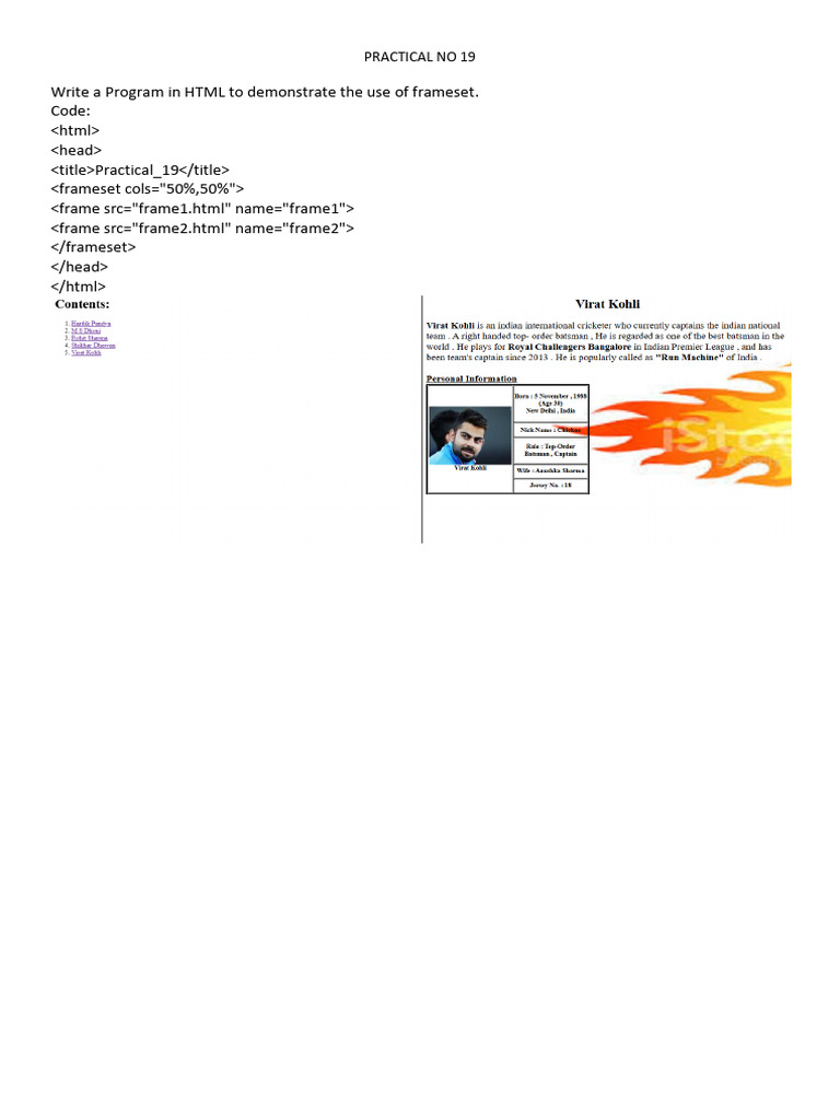 Practical | PDF | Html | Internet