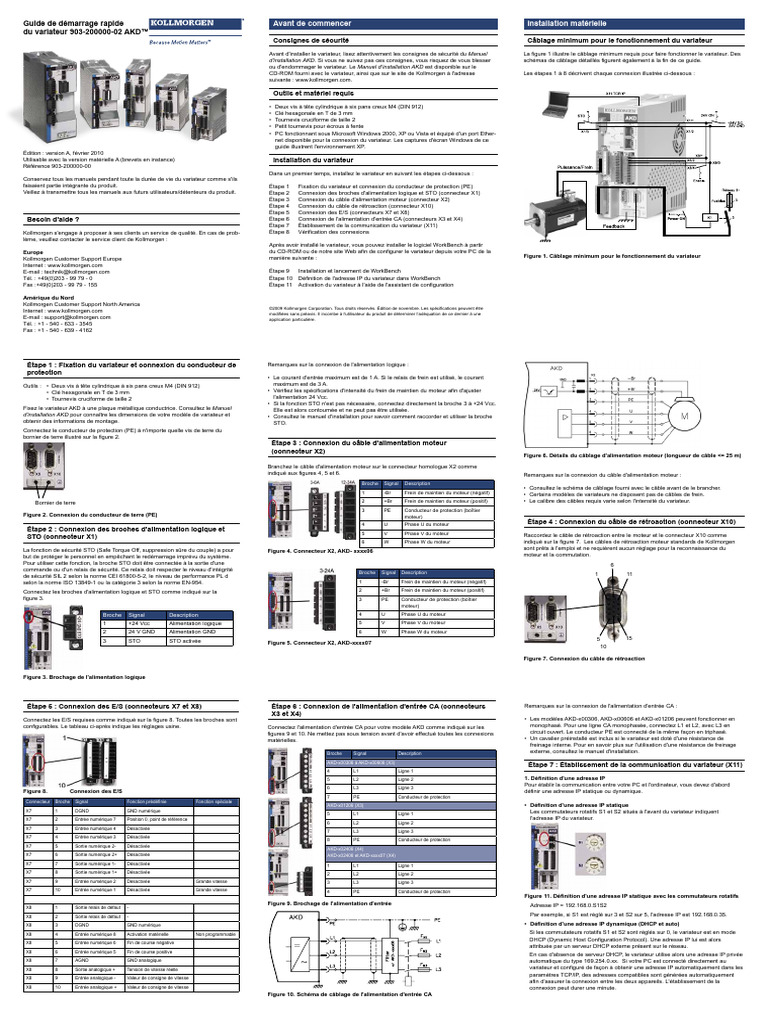 AKD Quick Start FR Rev A | PDF | Installation (Programmes informatiques ...