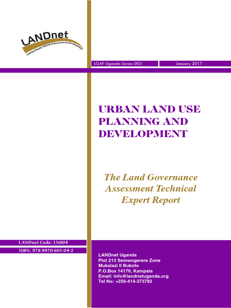 Urban Land Use Planning And Development Pdf Leasehold Estate
